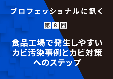 プロフェッショナルに訊く 第8回 食品工場で発生しやすいカビ汚染事例とカビ対策へのステップ